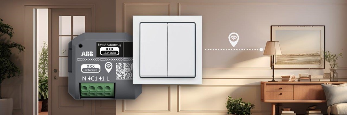 ABB-free@home wireless – Smart Switch a spínací/stmívací aktor