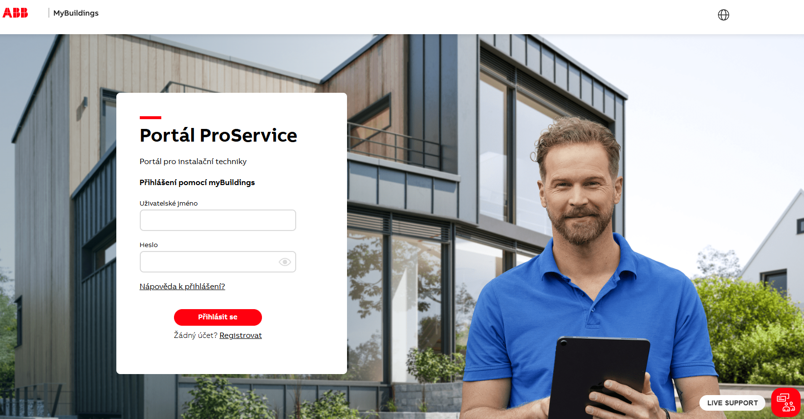 Vzdálená správa instalací ABB-free@home pro elektroinstalační firmy