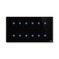 Prvek ovládací dotykový 12násobný, 157x86 mm, ABB tacteo®, zapuštěný, černá