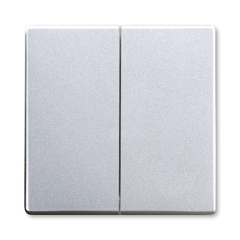 Kryt dělený pro smart switch, hliníková stříbrná