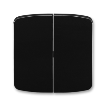 Kryt dělený pro smart switch, černá