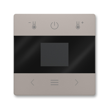 Kryt pro termostat s Bluetooth/ABB-free@home® wireless, greige