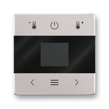 Kryt pro termostaty s Bluetooth / ABB-free@home® wireless, Future® linear, ušlechtilá ocel