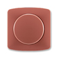 Kryt stmívače s otočným ovladačem, s upevňovací maticí, Tango®, vřesová červená
