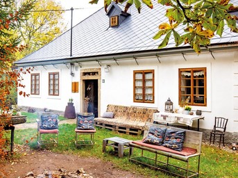 Zděná chalupa na Plzeňsku z roku 1780