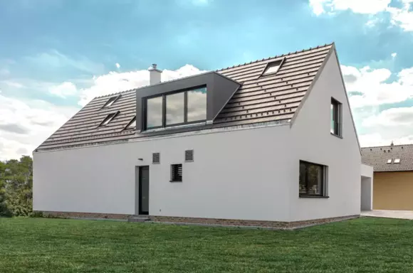 Chytrý dům e4 - severní strana