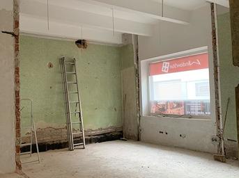 Kanceláře inCUBE při rekonstrukci