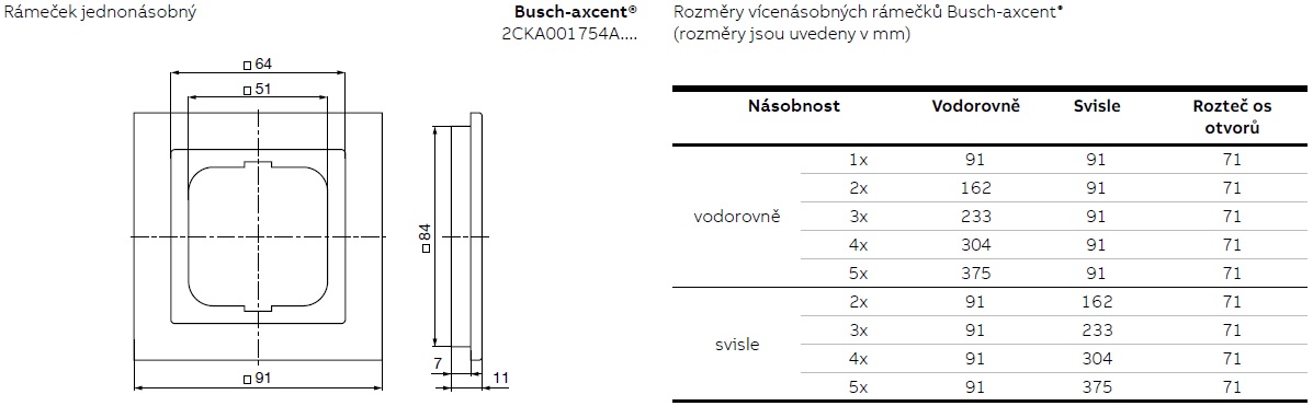 Rozměrový výkres