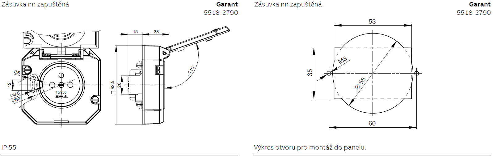 Rozměrový výkres