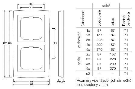 Rozměrový výkres